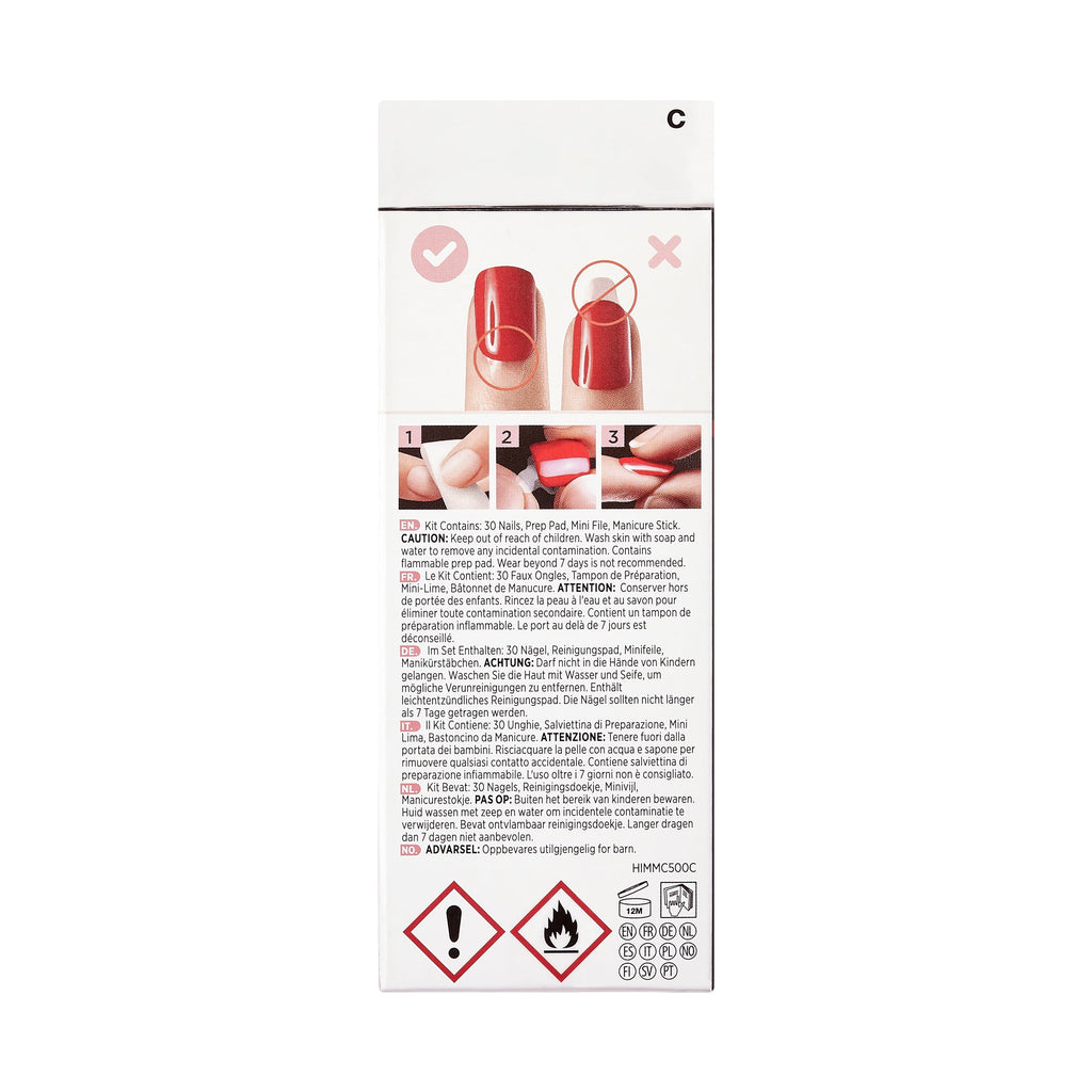 imPRESS Halloween Press-on Manicure, ‘Boo-yah’, 30 Count