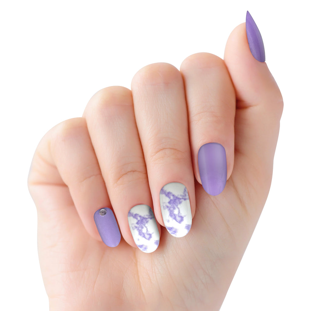 L.A. COLORS Vogue Nails , Pretty Haze, 24 Pieces