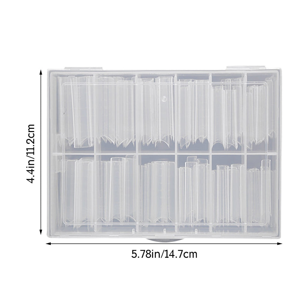 Extra Long Straight Tip C Nails Half Set for Stunning Manicure Expressions