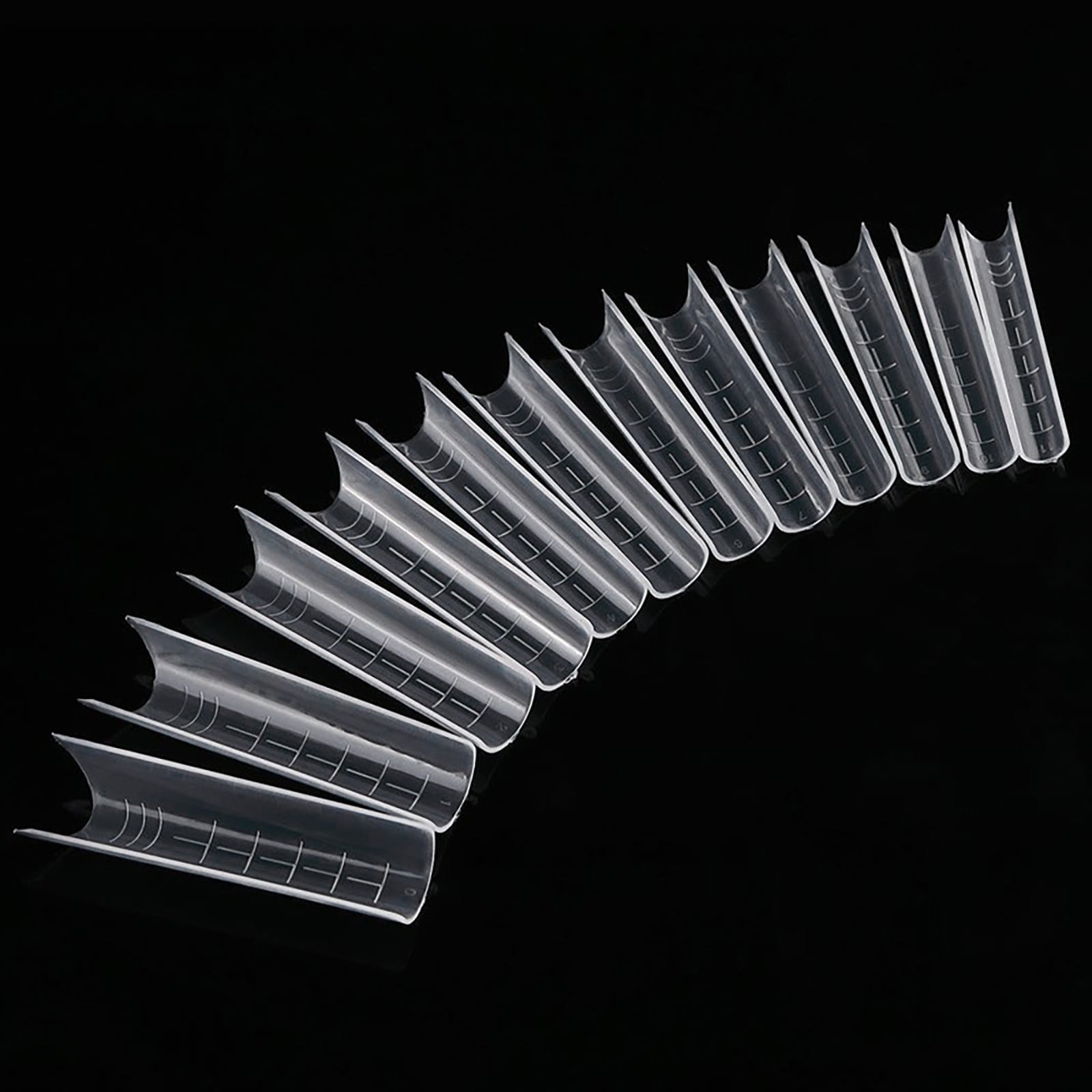 Extra Long Straight Tip C Nails Half Set for Stunning Manicure Expressions